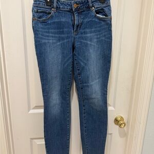 CAbi Women's Blue Skinny Jeans